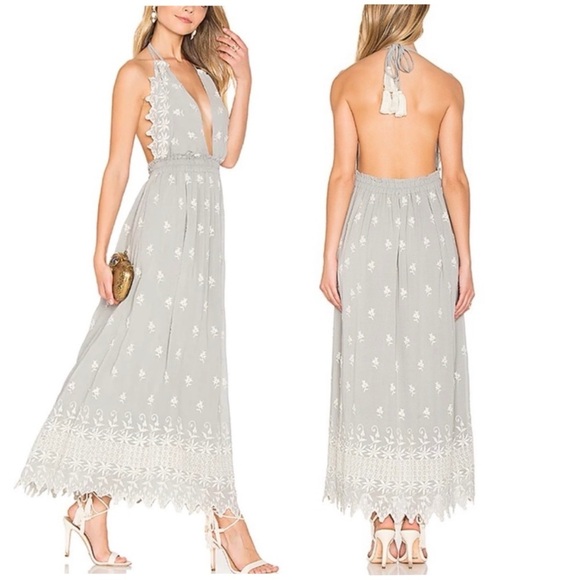 LoveShackFancy Dresses & Skirts - LoveShackFancy Isabel Dress in Dusty Sage Summer Garden